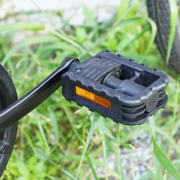Universal Folding Platform bicicleta pedais com refletor, Equitação acessórios para bicicleta, veículo elétrico - Image 4