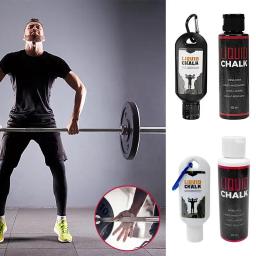 30/50/100ml giz líquido esportes pó de magnésio fitness levantamento de peso anti deslizamento creme aperto levantamento de peso escalada ginásio esporte - Image 5