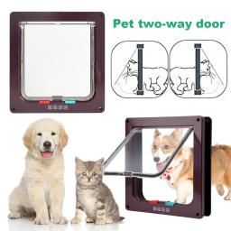 Smart Flap Porta Deslizante para Animais de Estimação, 4 Way Lock, Portão de Segurança, Controlador Switch, Gato e Cachorro, Portão de Segurança, Cão e Gatinho, Pet Shop - Image 6