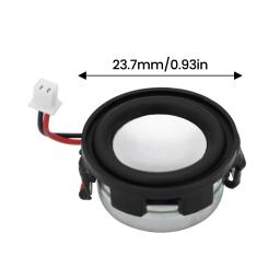 Mini alto-falante de neodímio com gama completa, alto-falantes redondos Bluetooth, alto-falante DIY, 1 Polegada, 23*12mm, 4 ohms, 2W, 3 watts, 1,25mm, 24mm, 2Pin, 2Pin - Image 6