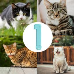 Cat Strip colher alimentação e rega suprimentos, armazenamento de alimentos para animais, Design dinossauro dos desenhos animados, Colher de comida úmida lickable - Image 5