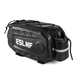 ESLNF-Mala De Bicicleta À Prova D' Água, Hard Shell Rack Bag, Grande Capacidade, Multifuncional, Viagem, MTB, Road Bike, Acessórios de Bicicleta - Image 4