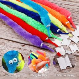 5/10/15 pçs novidade engraçado adereços lagartas cavalo marinho elfo magia worm twisty natal halloween feiticeiro truques estranhos brinquedo presentes do miúdo - Image 5