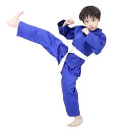 Judô Gi Professional Made Artes Marciais Uniforme, Single Weave Bleach Kimono, perfeito para a competição ou formação, faixa branca - Image 2