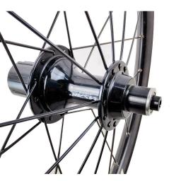 Rodado de bicicleta dobrável, cubo de alavanca de liberação rápida, freio de aro, 20 Polegada, 406, 451 rodas, 20h, 24h, 74-130mm, 100-130mm - Image 4