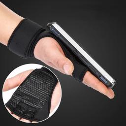 Luvas de treinamento de levantamento de peso para homens fitness sports building corpo apertos de ginástica ginásio mão palma pulso protetor luvas - Image 4