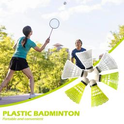 3/6 pçs led bedminton petecas led luminoso badminton petecas para colorido led esporte badminton luz ponto g5f1 - Image 2