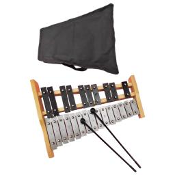 Glockenspiel Percussão Xilofone, Xilofone, Instrumento Musical, Brinquedo para Banda, Iniciante, Holiday Gifts, Performance de Palco, Crianças, Adulto, 25 Nota - Image 3