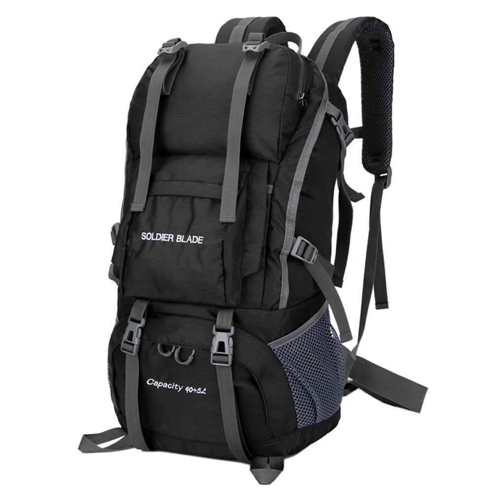 Grande Capacidade impermeável Viagem Mochila, Camping e Caminhadas Montanhismo Pack, 45L - Image 1