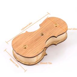 Suporte de parede de violino de madeira, gancho, parafusos, gancho pendurado para casa, estúdio, acessórios para instrumentos de corda - Image 6