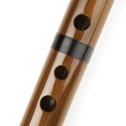 Flauta Vertical Quena para instrumento de sopro, tecla G, marrom, instrumento musical indiano, Dalbergia - Image 3