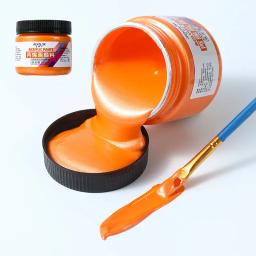 Ouro acrílico tinta pigmento, cor metálica, gesso impermeável, coloração estatuária, DIY pintura têxtil, Graffiti Art Supplies, 100ml - Image 6
