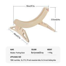 ThinkRider Bicicleta Suporte Interior De Armazenamento De Bicicleta Suporte De Estacionamento Para 16-24/ 26-29/700C Road Mountain Bike Suporte Rack - Image 2