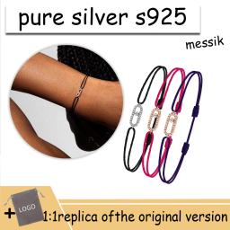 Mover Cor Pulseiras para Mulheres, S925 Prata Pura, Acessórios Clássicos de Moda, Jóias de Luxo, Presentes de Festa, Alta Qualidade - Image 1