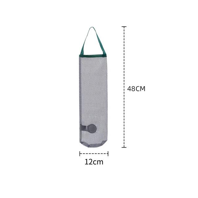 Sacos De Armazenamento Reutilizáveis para Cozinha, Saco de malha suspenso, Armazenamento de frutas e vegetais em casa, Saco líquido para gengibre, alho, batatas e cebolas - Image 1