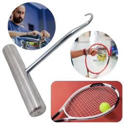 Extrator De Corda De Raquete De Tênis De Aço Inoxidável, Gancho De Amarra Multifuncional, Raquetes De Badminton - Image 2