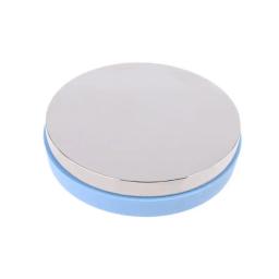 Bloco bancada aço redondo profissional para a jóia que carimba o metal que dá forma à ferramenta espelho que lustra o chapeamento cromo - Image 1