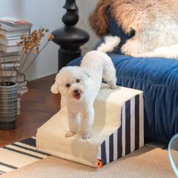 Destacável memória espuma cama escadas para cão e gato, rampa do sofá, anti-derrapante escada, Pet fornecimentos, 2 ou 3 passos - Image 4