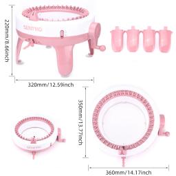 Sentro Hand Knitting Machine Kit, 40 Agulhas, Projetos Artesanais, Cachecóis, Chapéus, Camisolas, Luva, Projeto Craft - Image 5