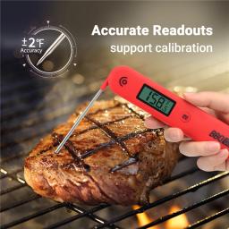 INKBIRD Digital Carne Termômetro Dobrável Churrasco Cozinha Cozinhar Leitura Instantânea Backlight Display Para Grelhar Churrasco - Image 6