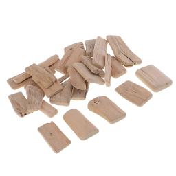 Peças De Artesanato De Driftwood Fatia De Madeira, Decoração De Enchimento De Vaso, Artesanato DIY, 250g - Image 3