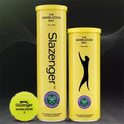 Slzenger-Canned Professional Bolas de tênis Copas, Competição Tênis Wimbledon, Schlesinger, 3 Pcs por tubo - Image 4