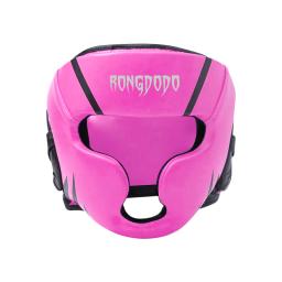 Crianças/adultos novo mma muay thai capacete de boxe com máscara taekwondo artes marciais sparring equipamento de treinamento protetor de cabeça - Image 6