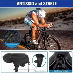 Capa Banco Bike Gel Para Bicicleta Anatômica Spinning Bmx Selim - Venda Nacional Entrega Rápida - Image 3