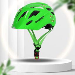 Capacete de bicicleta ajustável com lanternas traseiras para crianças, capacete de ciclismo, capacete scooter, leve, skate, bicicleta equilíbrio - Image 3