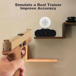 Alvo de treinamento a laser com música e luz, Laser Splatter, Alvo instrutor para tiro reativo - Image 5