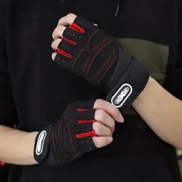 Luvas Unisex Full Palm Protection Workout, Extra Grip, Ginásio, Pesca, Esgrima, Levantamento de peso, Treinamento, Fitness, Exercício - Image 5