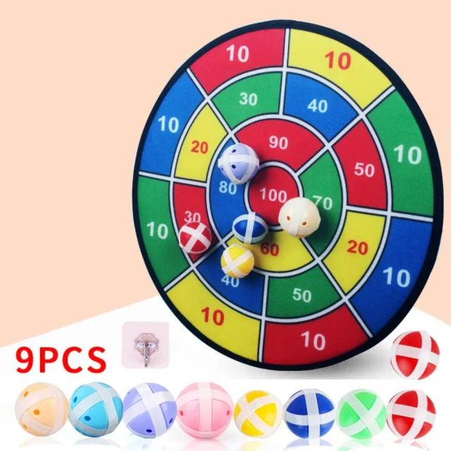 Bola Pegajosa Brinquedo Bola Dardo Alvo Placa para Crianças