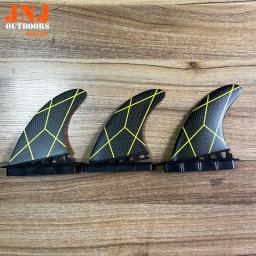 JNJ-FUTURE Prancha Fins, Mf Tamanho Grande Thruster, Feito de Fibra de Vidro e Honeycomb - Image 3