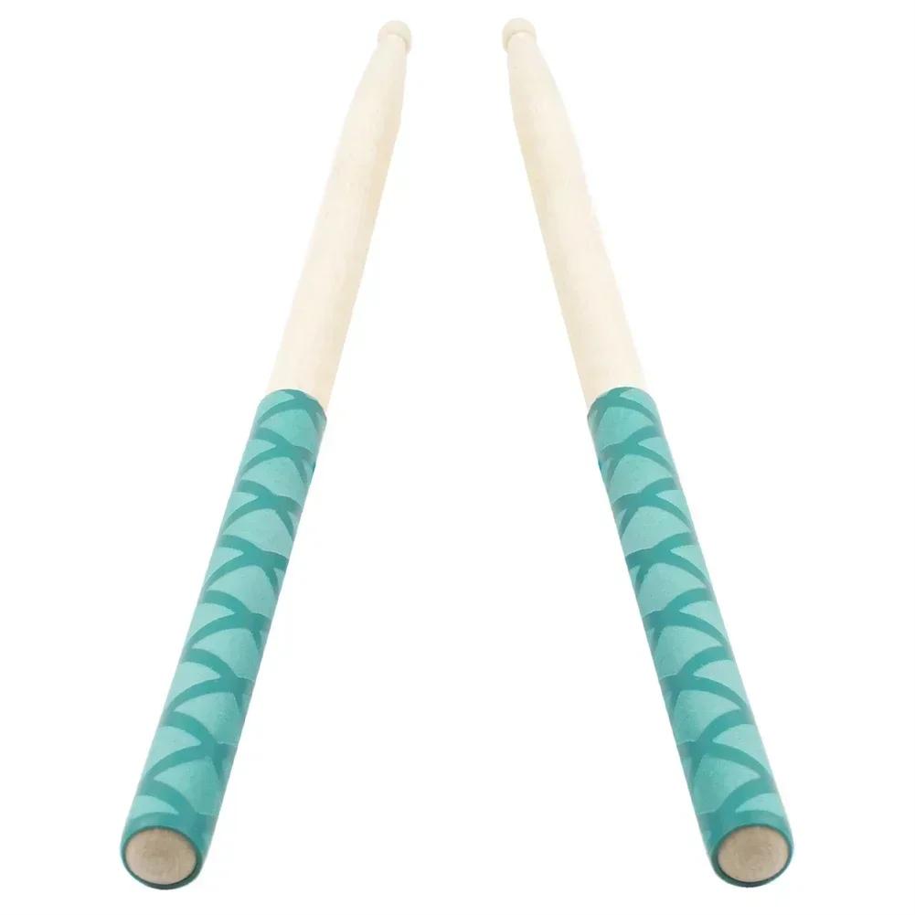 2 pçs tambor vara apertos baquetas antiderrapante suor absorvido aperto para 7a 5a 5b 7b baquetas 16.5cm * 1.8cm apertos mangas - Image 1