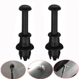 Carro Clips Retainer para Tronco, Preto Veículo Tronco, Bagagem Rack Gancho, Pivot Fastener Buckle, Interior Cartão Guarnição, forro da porta, braçadeira fixa, 2 pcs, 4pcs - Image 3