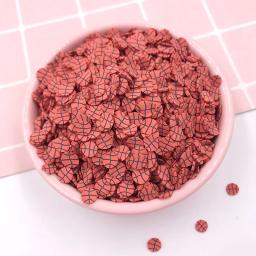Ponteira de argila para vôlei e basquete, acessórios de decoração diy para unha de polímero, 100g - Image 2