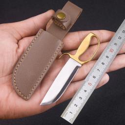Portátil de aço inoxidável Mini canivete, EDC Wing Chun faca pequena, Usado para abrir a caixa, Um presente especial e colecionáveis, 1Pc - Image 1