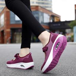 Tênis de balanço leve das mulheres de marcas famosas tênis de corrida mulher esporte sapatos esportivos tênis cestas teni 0118 - Image 1