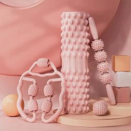 Rolo de espuma para massagem muscular profunda, exercício físico, bola de massagem, massageador para pernas, corpo inteiro - Image 1
