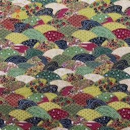Algodão japonês impresso Patchwork tecido, material acolchoado para bonecas e bolsas de costura, acessórios bordados, 145x48cm - Image 5