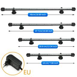 Aquário Controle Remoto LED Light, Lâmpada de Mergulho, Planta Crescer Iluminação, Aquário Subaquático, RGB, 21, Acessórios, UE - Image 6