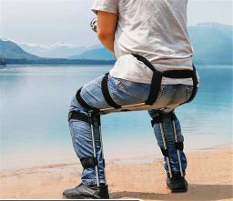 Assento invisível Wearable para pesca, cadeira mágica, esticando artefato, cadeira de elasticidade, ao ar livre, cadeira wearable humana - Image 1