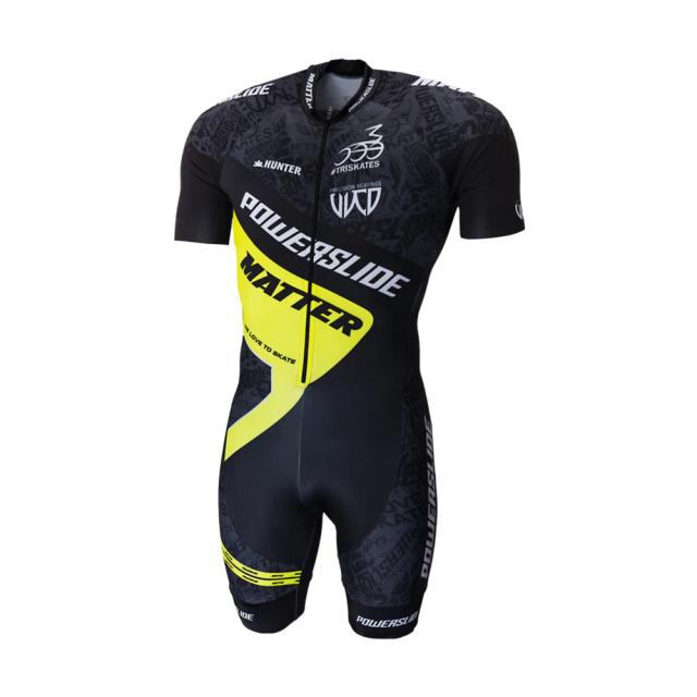 Powerslide Equipe Triathlon Skate Terno Custom Made Skinsuit Patinadores Velocidade