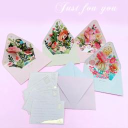 Cartões de Ação de Graças com Flores, 3D Pop Up, Inclui Envelope e Etiqueta, Presente para Todas as Ocasiões com Adesivo - Image 1