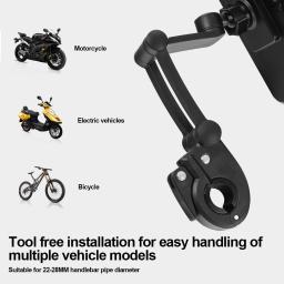 Suporte de telefone para bicicleta, suporte para navegador, totalmente fechado, à prova de chuva, à prova d'água para bicicleta e motocicleta - Image 4