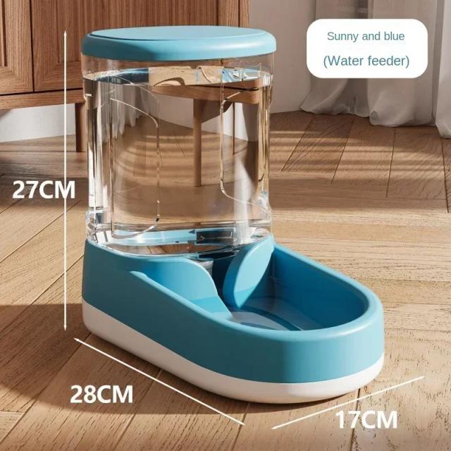 Alimentador Automático e Bebedouro para Animais de Estimação: Dispense Alimentos e Água para Gatos e Filhotes com Praticidade