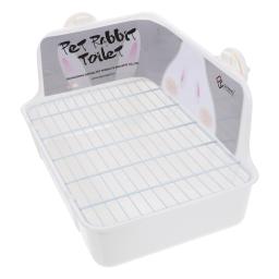 Suporte De Almofada Potty Toilet De Plástico, Caixa De Lixo De Gato, Banheiro De Coelho, Equipamento Limpo, Treinamento De Coelho Interior, Hamster - Image 1