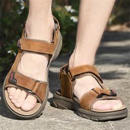 Sandália colorida de luxo para homens, calçados esportivos, fitness, academia, marca, super ofertas, tamanho 41-42 - Image 4