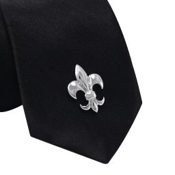 SAVOYSHI-Broches de Alfinete de Lapela Cor Prata Flores, Pins para Homens, Joalheria Fina, Presente Festa, Presente Novidade - Image 3