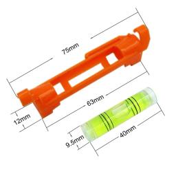 Pendurado Linha String Nível para Construção Civil, Mini Bolha Horizontal, Níveis de Espírito, Ferramentas, 5Pcs - Image 6
